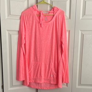 Old Navy active women's orange tunic top.  #0043